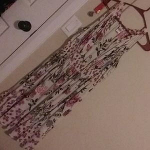 Floral print sundress